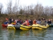 Silvestrovský splav Váhu 2014
