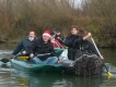 Silvestrovský splav Váhu 2014