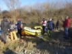 Silvestrovský splav Váhu 2015