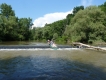 Splav Nery a bicyklovačka na Gerniku