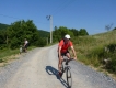 Splav Nery a bicyklovačka na Gerniku