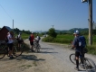 Splav Nery a bicyklovačka na Gerniku