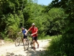 Splav Nery a bicyklovačka na Gerniku